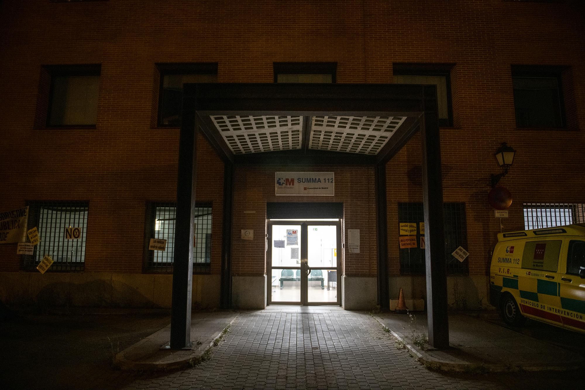 Acampada en el Centro de Salud Los ángeles en Villaverde - 18